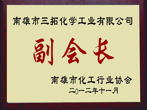 南雄市化工协会副会长