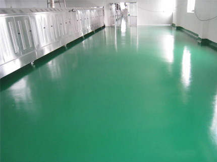 Epoxy floor paint